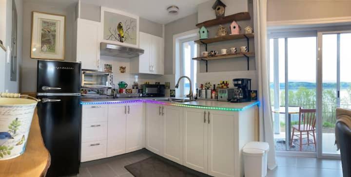 Suite 2 Fleche Du Fjord Vue Saguenay Mont Valin Saint-Fulgence ภายนอก รูปภาพ